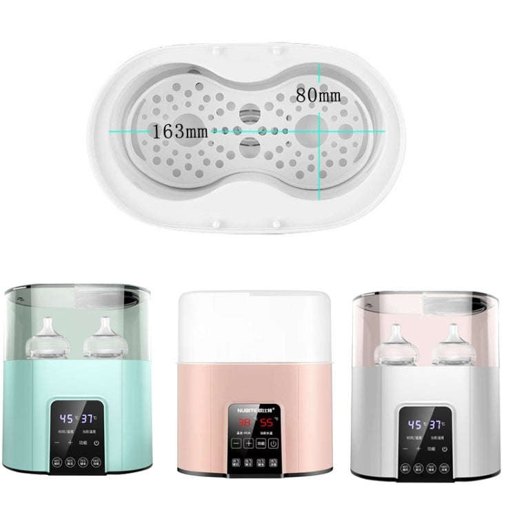 NUBITE N20 2 In 1 Double Bottle Warmer Sterilization Machine, Plug Specifications:, Plug Type:EU ...