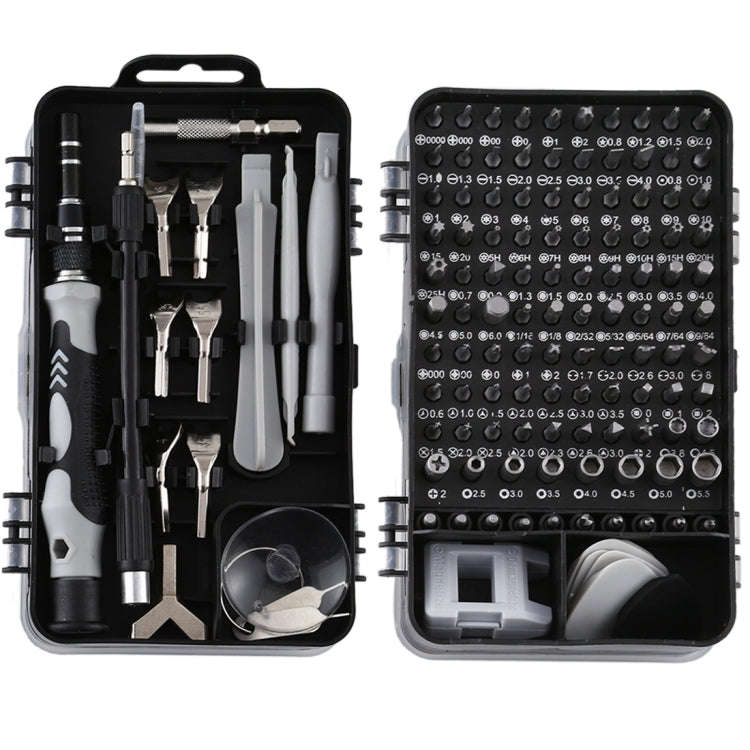 135 in 1 DIY Mobile Phone Disassembly Tool Clock Repair Multi-function Tool Screwdriver Set(Black...