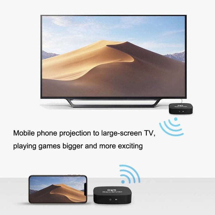 AY88 HDMI Wireless Transmitter WIFI Signal Extender H.264 Format Multi-To-One Application(US Plug)