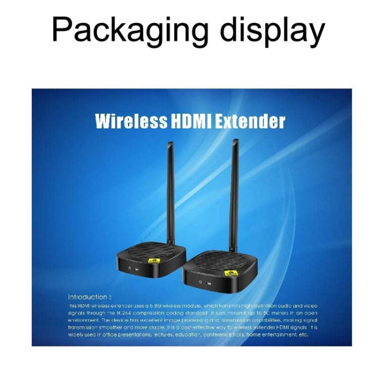 AY88 HDMI Wireless Transmitter WIFI Signal Extender H.264 Format Multi-To-One Application(UK Plug)
