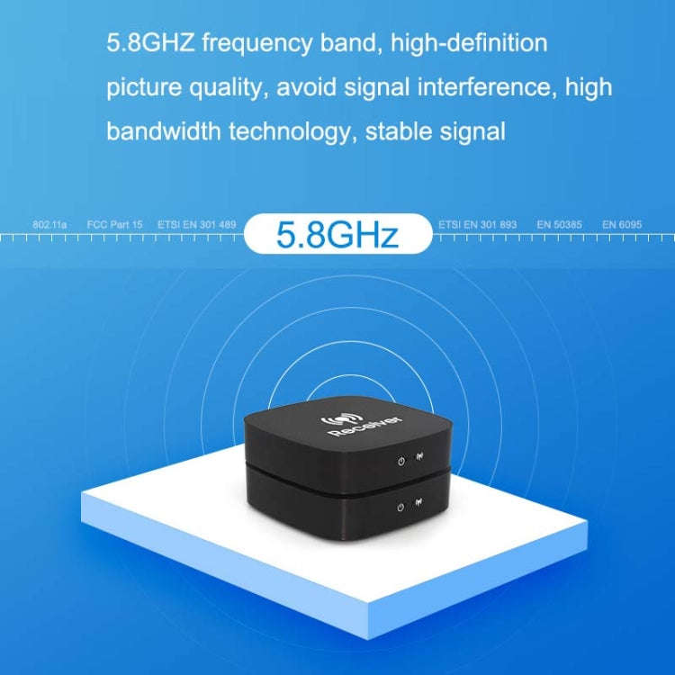AY88 HDMI Wireless Transmitter WIFI Signal Extender H.264 Format Multi-To-One Application(US Plug)
