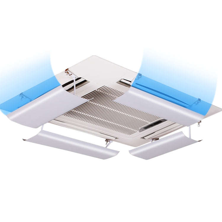 112cm Single Piece Central Air Conditioning Wind Deflector Shield Air-Conditioning Anti Direct Bl...