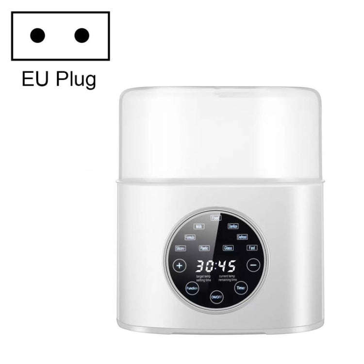 NUBITE N20 2 In 1 Double Bottle Warmer Sterilization Machine, Plug Type:EU Plug(White)