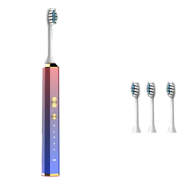 V6 Adult Magnetic Levitation Sonic Household Smart Electric Toothbrush Couple Soft Toothbrush, St...