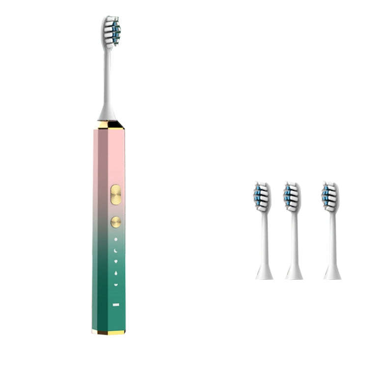 V6 Adult Magnetic Levitation Sonic Household Smart Electric Toothbrush Couple Soft Toothbrush, St...