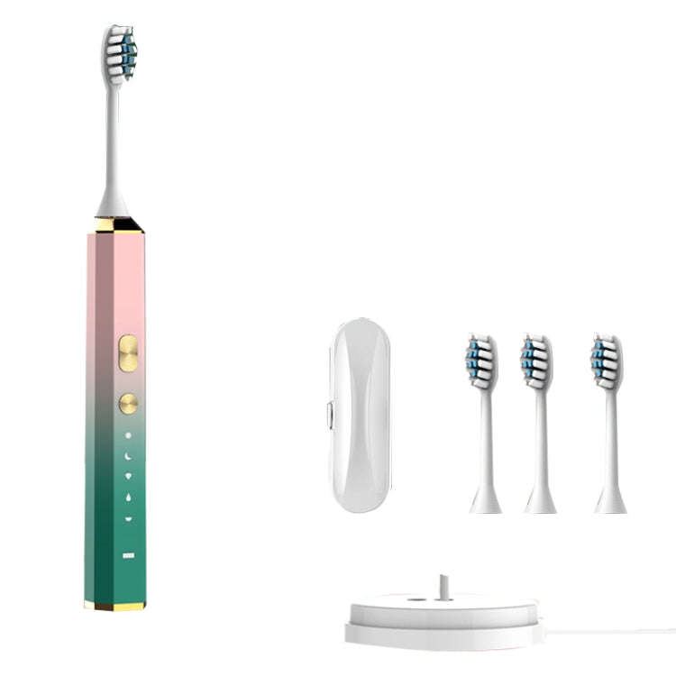 V6 Adult Magnetic Levitation Sonic Household Smart Electric Toothbrush Couple Soft Toothbrush, St...