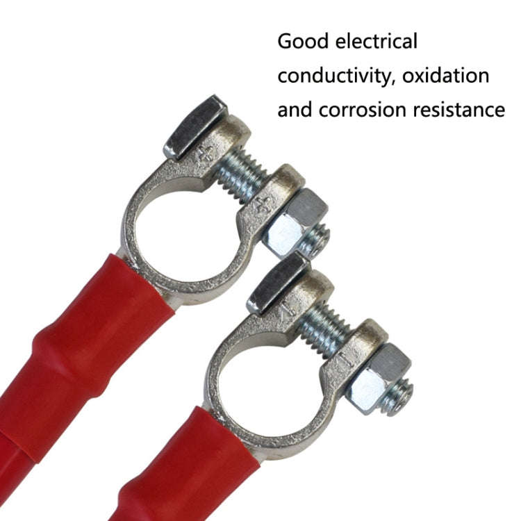GSA-001 Car Ground Wire Battery Pile Head  Extension Cord Battery Connection Line 30cm(Positive)
