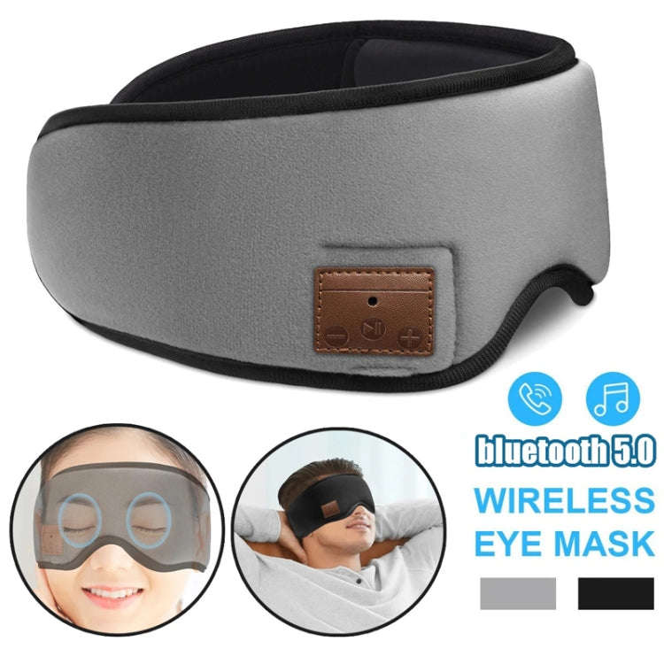 VG014 Detachable Bluetooth Smart Eye Mask Travel Nap Music Sleep Mask(Gray)