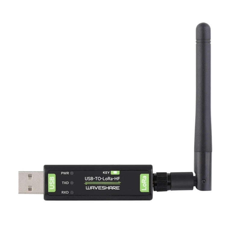 2pcs Waveshare  24515 USB To LoRa Data Transfer Module Based On SX1262 HF Version Using TCXO Crys...