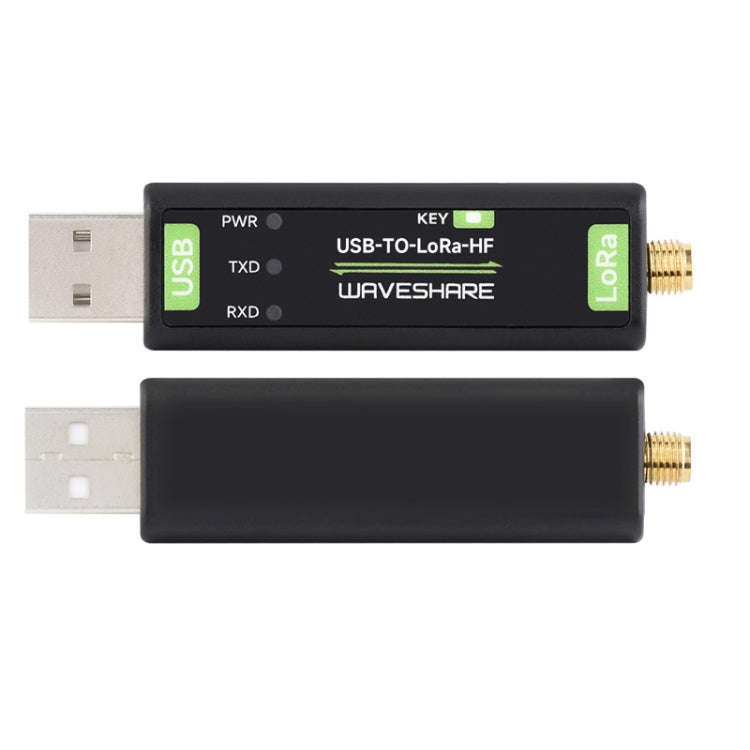 2pcs Waveshare  24515 USB To LoRa Data Transfer Module Based On SX1262 HF Version Using TCXO Crys...
