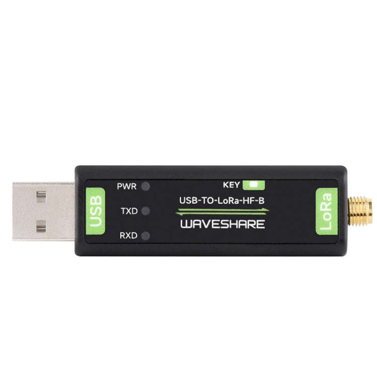 2pcs Waveshare 24514 USB To LoRa Data Transfer Module Based On SX1262 LF Version Using XTAL Cryst...