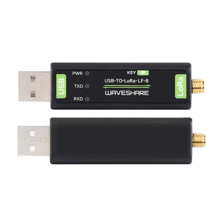 2pcs Waveshare 24516  USB To LoRa Data Transfer Module Based On SX1262 HF Version Using XTAL Crys...