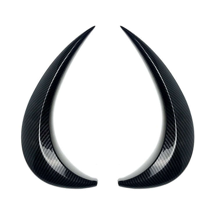 Headlight Eyebrow Modified Car Sticker For Volkswagen Beetle 2012-2018(Carbon Fiber Pattern)