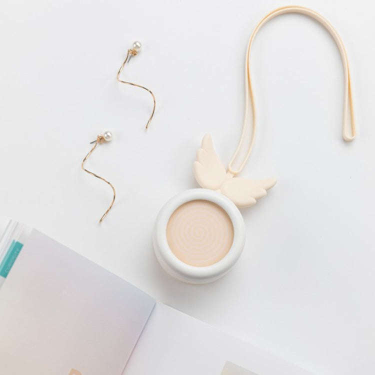 USB Charging Fan Brushless Hanging Neck Mini Sling Lazy Fan(Angel Pink)