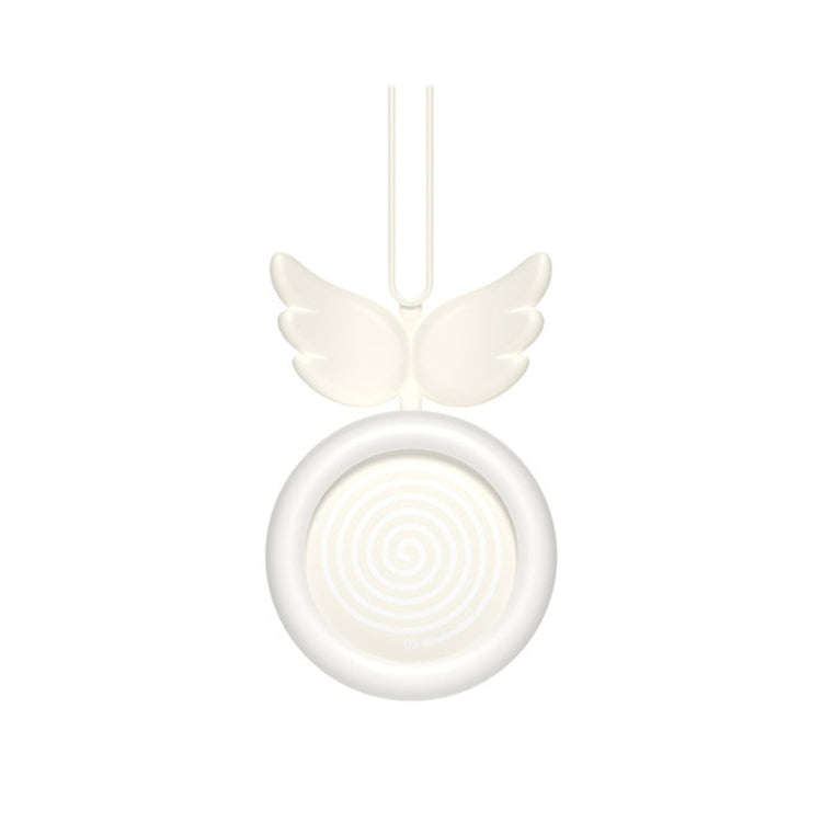 USB Charging Fan Brushless Hanging Neck Mini Sling Lazy Fan(White)