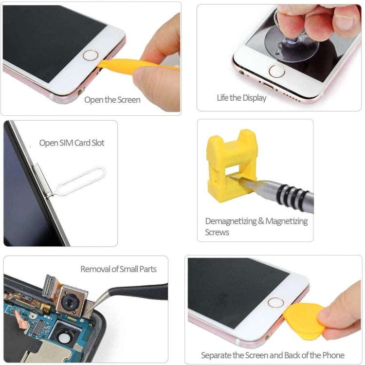 110 in 1 Watch Mobile Phone Disassembly Maintenance Tool Multi-function Chrome Vanadium Steel Scr...