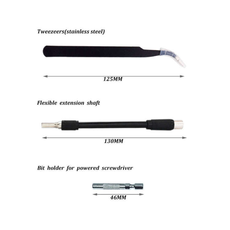 110 in 1 Watch Mobile Phone Disassembly Maintenance Tool Multi-function Chrome Vanadium Steel Scr...