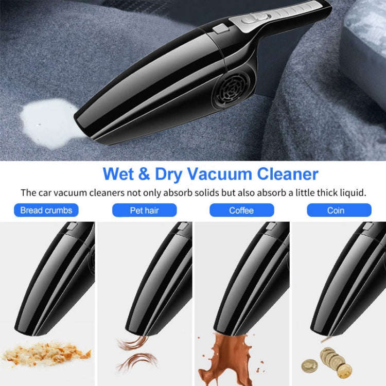 Car Vacuum Cleaner High Power 120W Home Car Dual-use Vacuum Cleaner Powerful Dry and Wet Wired Mo...