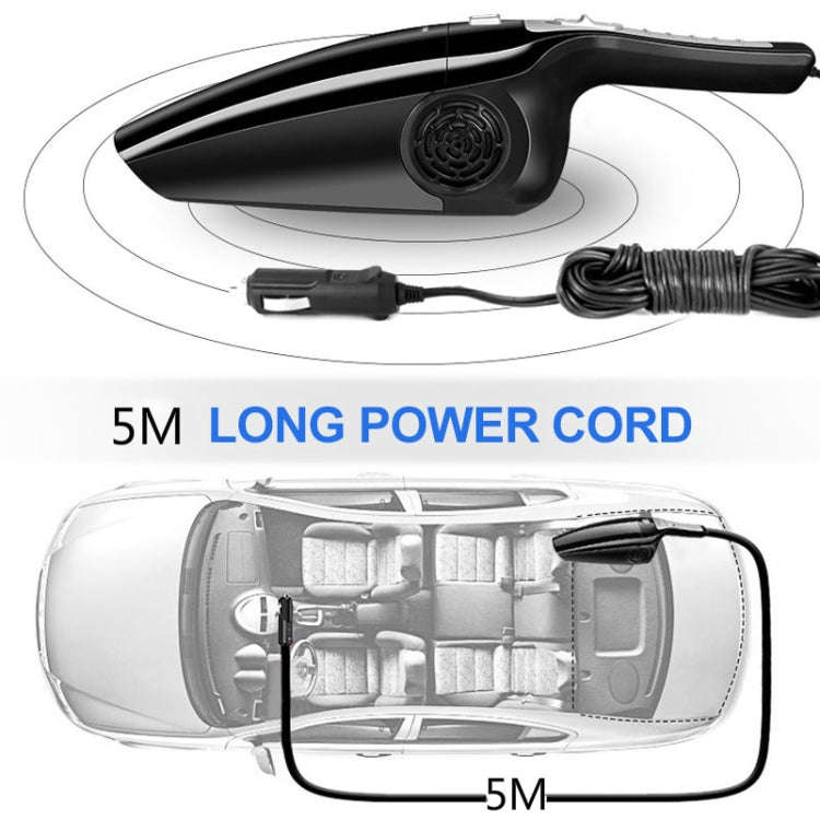 Car Vacuum Cleaner High Power 120W Home Car Dual-use Vacuum Cleaner Powerful Dry and Wet Wired Mo...