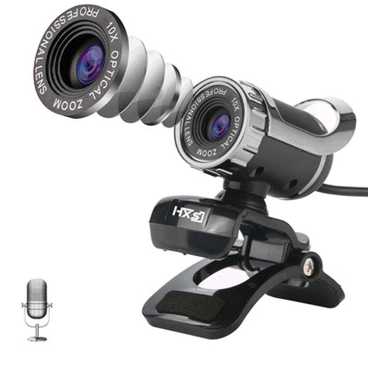 HXSJ A859 480P Computer Network Course Camera Video USB Camera Built-in Sound-absorbing Microphon...