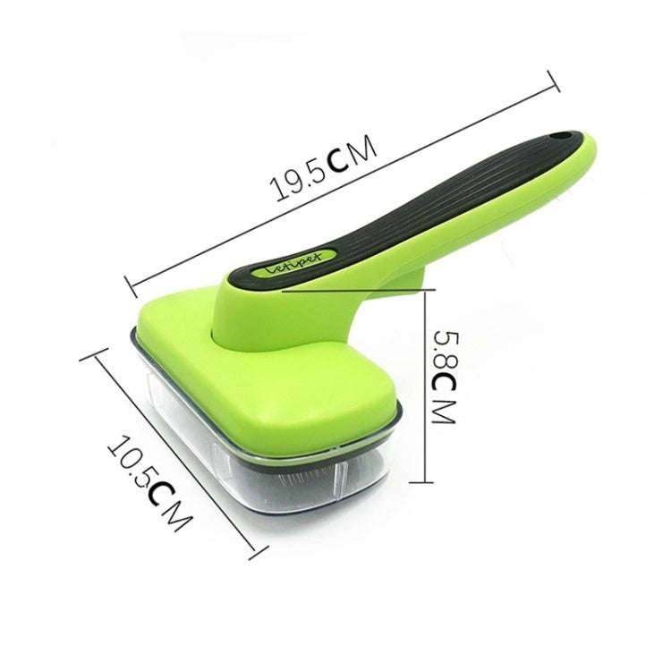 Pet Hair Removal Comb Automatic Hair Removal Brush Dog Hair Grooming Comb Cleaning Supplies
