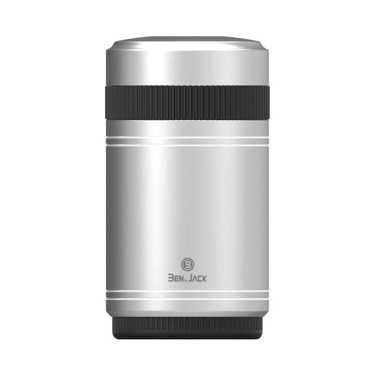 BEN.JACK Vehicle Tissue Container Multifunctional Decorative Items(Silver)
