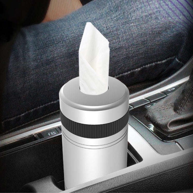 BEN.JACK Vehicle Tissue Container Multifunctional Decorative Items(Gray)