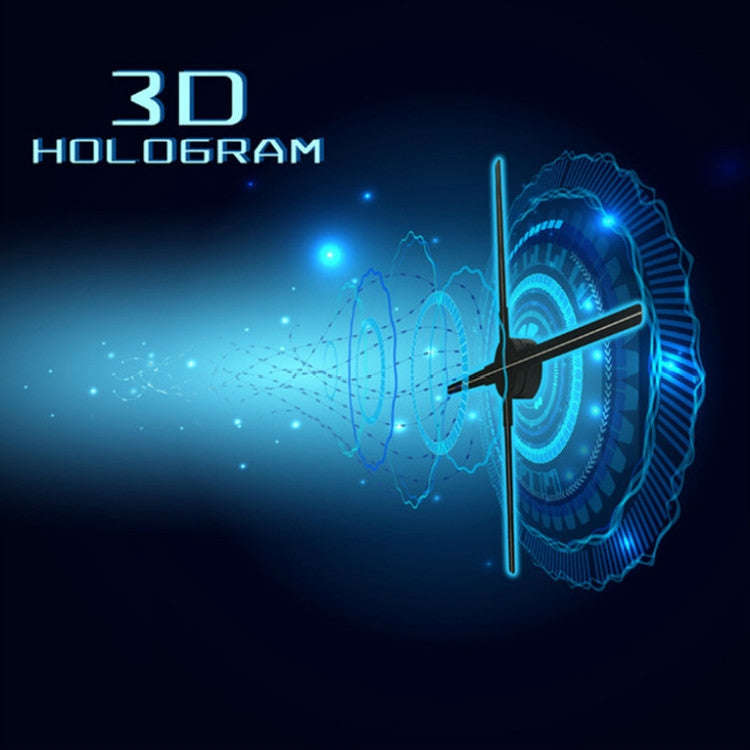 65CM KY-4 WIFI Holographic 3D Fan Shape LED Advertising Machine, Resolution: 1024 x 638 Pixels, P...