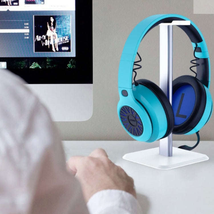 Headphone Holder Internet Cafe Headset Display Stand( Black )