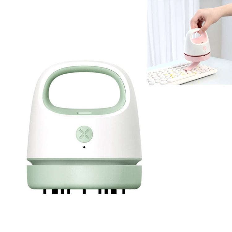 C502 Office Desktop Keyboard Cleaning Vacuum Cleaner USB Charging Mini Portable Car Vacuum Cleane...
