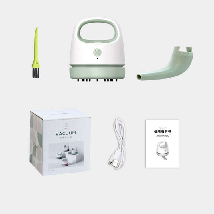 C502 Office Desktop Keyboard Cleaning Vacuum Cleaner USB Charging Mini Portable Car Vacuum Cleane...