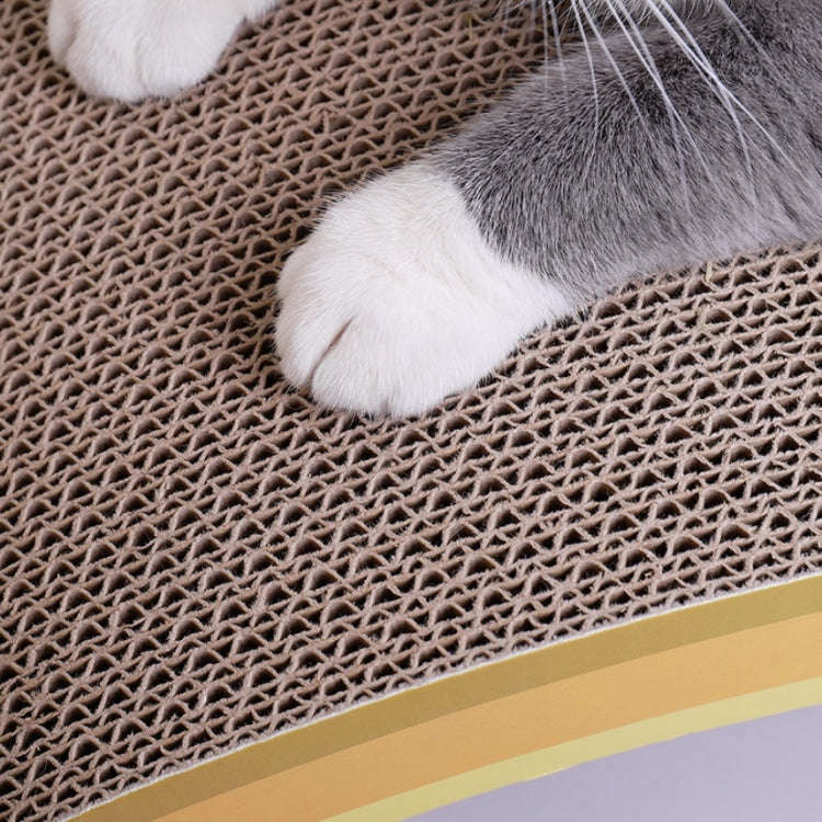 Corrugated Cat Scratching Board Cat Grinding Claw Board, Specification: 31.5x22x12cm