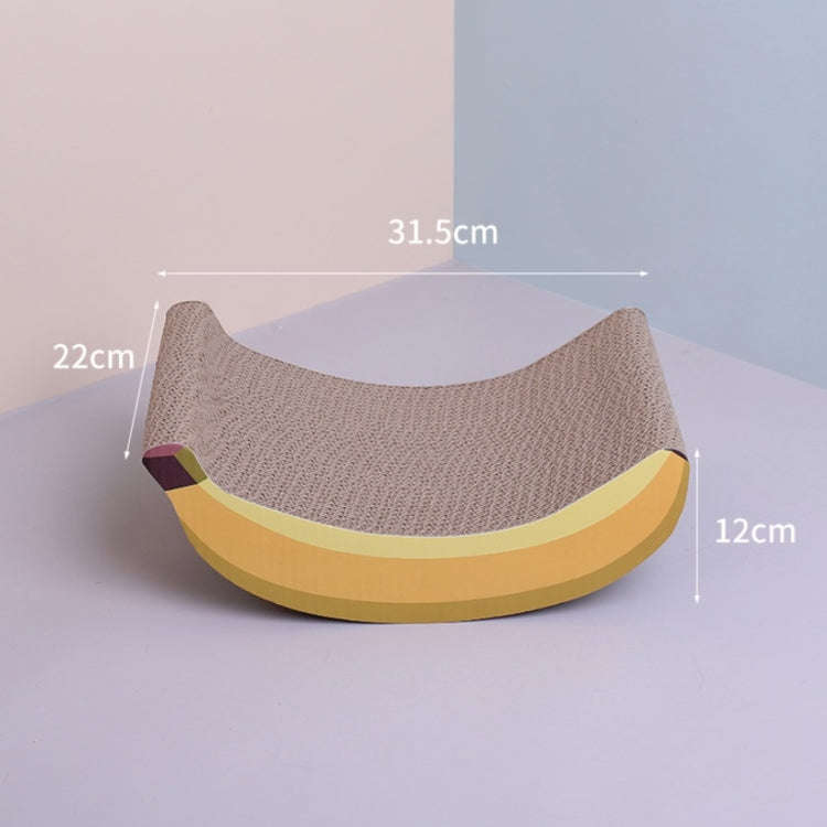 Corrugated Cat Scratching Board Cat Grinding Claw Board, Specification: 31.5x22x12cm