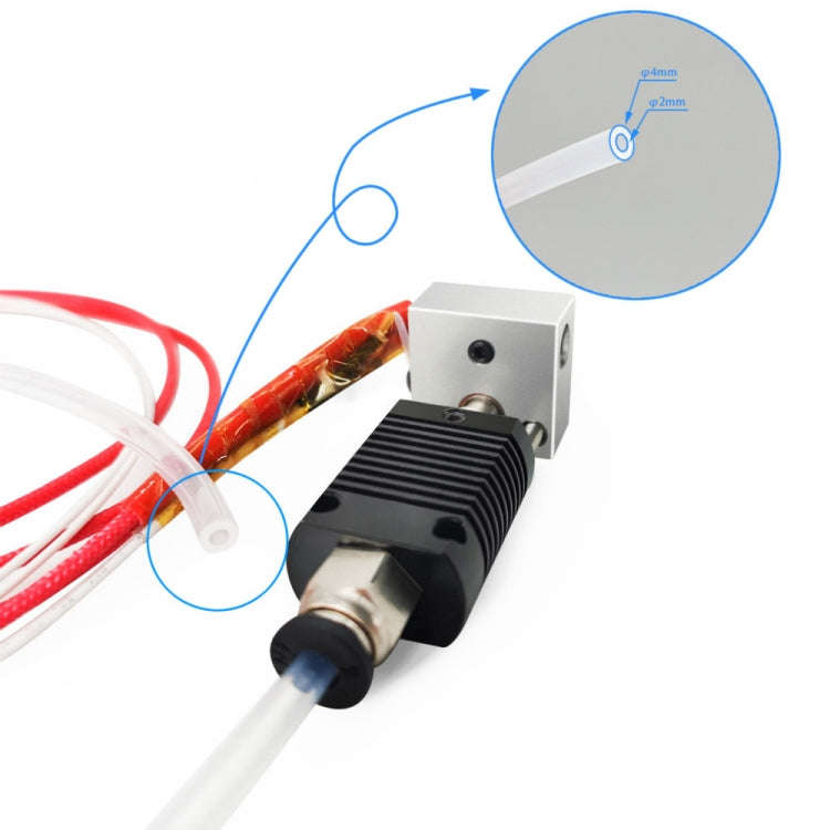 Anet ET4 Hot-end Extrusion Head Adaptor with Heating Rod Thermistor 3D Printer Extrusion Head Kit...