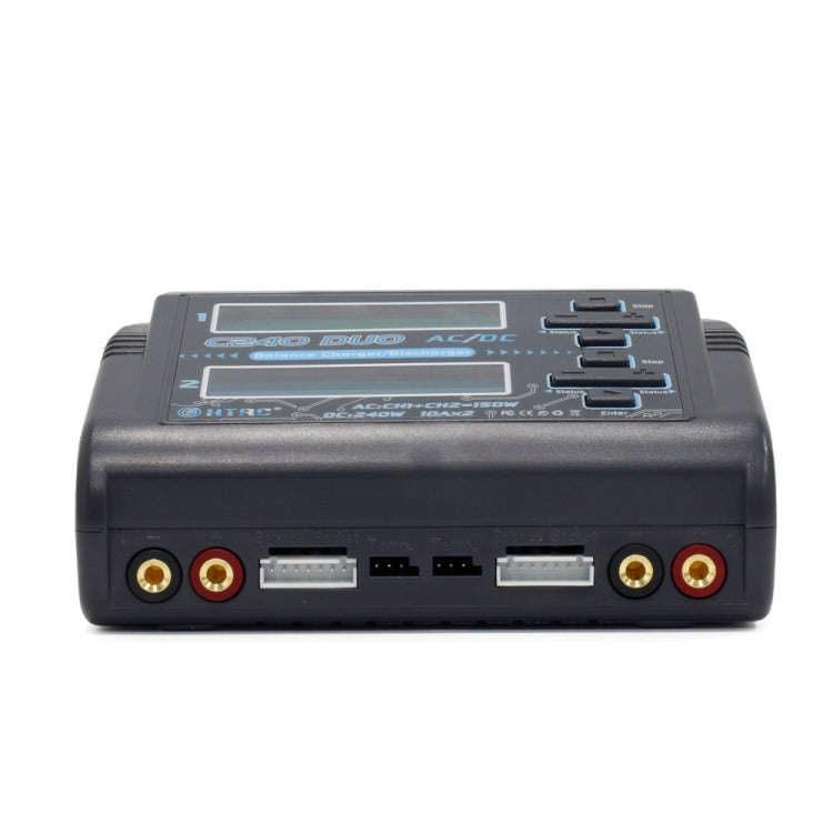 HTRC C240 Balanced Lithium Battery Charger Remote Control Airplane Toy Charger, Specification:EU ...
