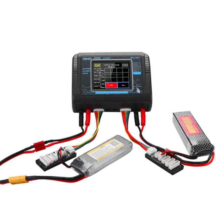 HTRC T240 Touch Balance Model Airplane Lithium Battery Charger Remote Control Car Toy B6 Charger,...