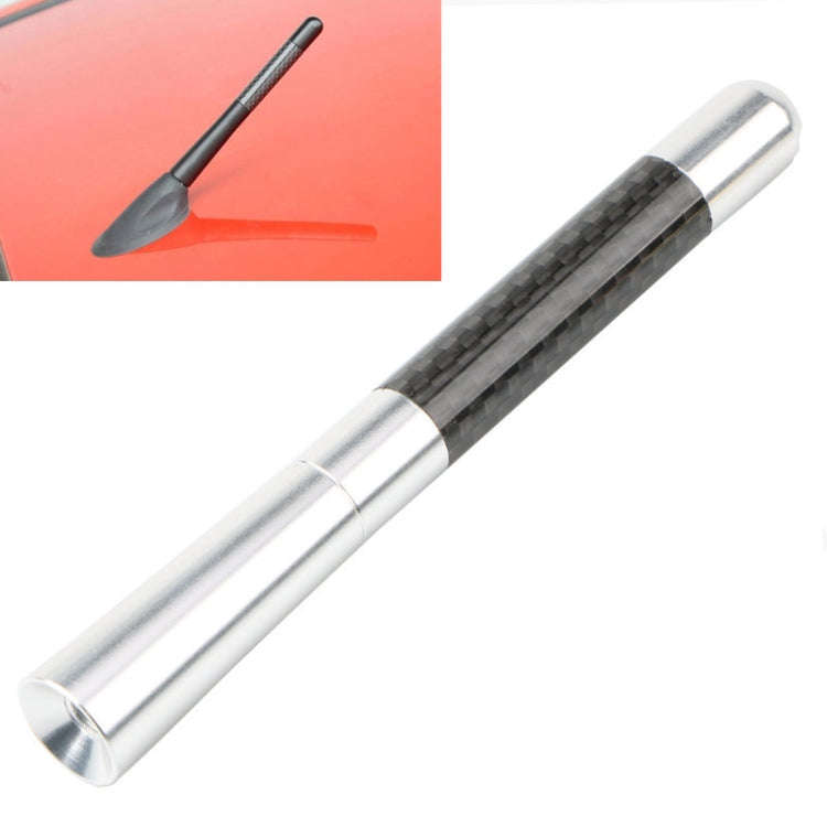 5 PCS Aluminum Alloy Carbon Brazing Antenna Car Decoration Beautiful Antenna Car Roof Antenna Mod...