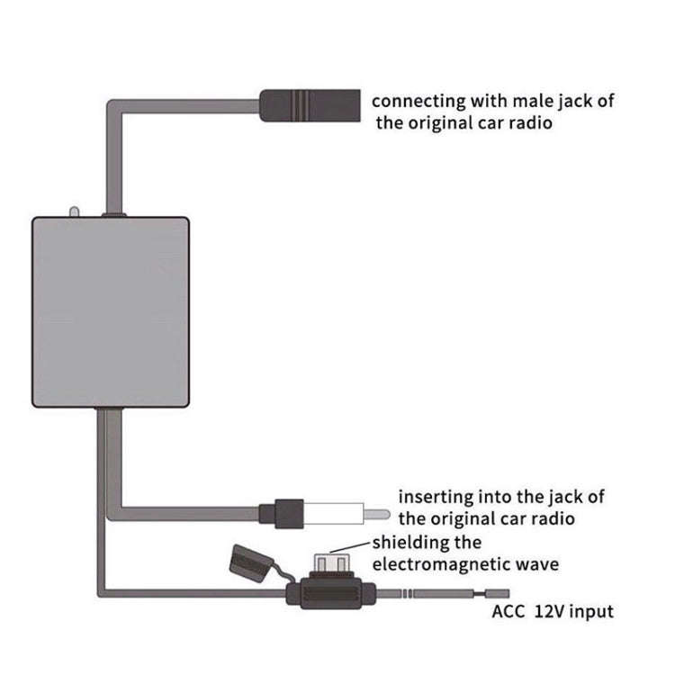 CHE YOULE ANT-208 Radio Amplifier Car Radio Antenna Amplifier