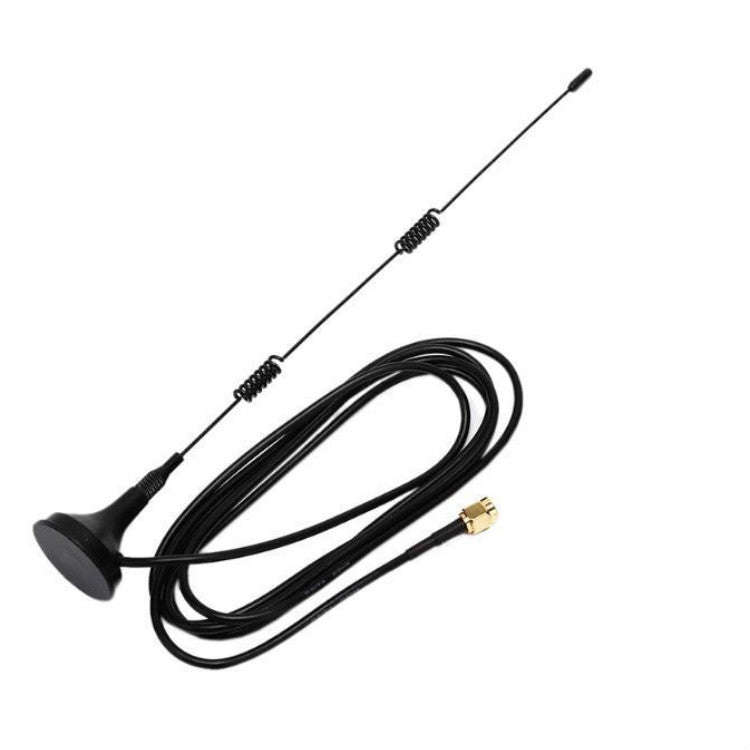 4 PCS 2.4G WiFi Omnidirectional Suction Cup Router Network Card Enhanced Antenna SMA Inner Patter...