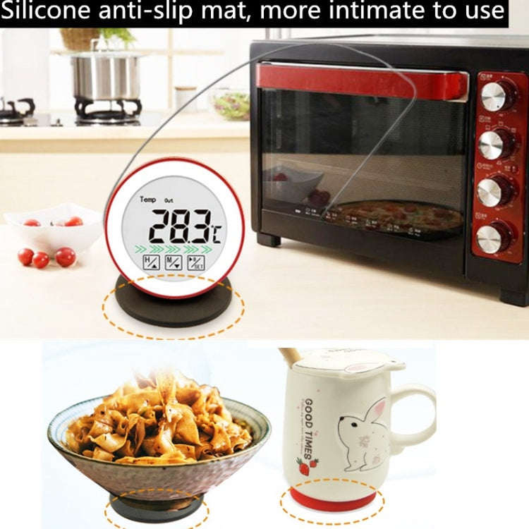 3 in 1 Room Temperature Measurement + Probe Food Measurement + Countdown Function Multifunctional...
