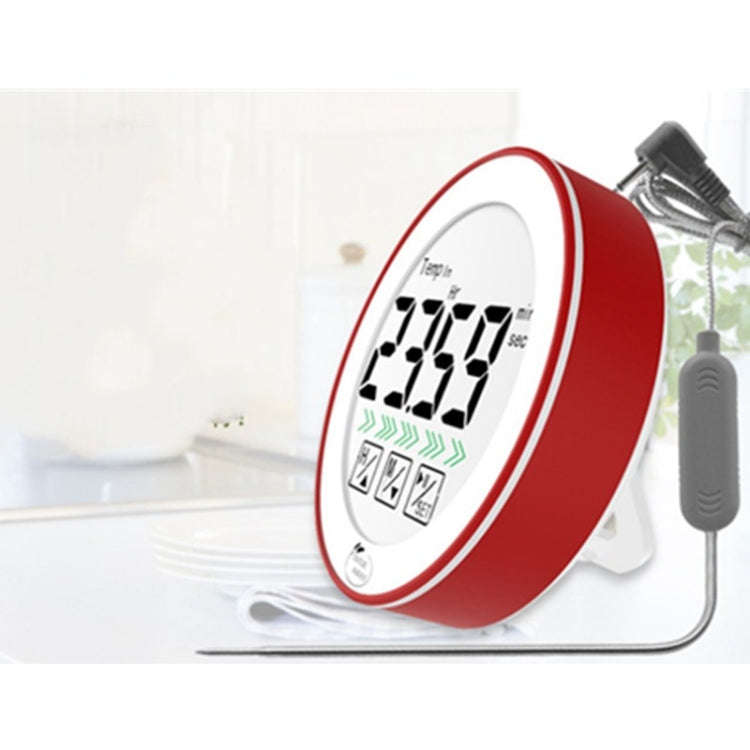 3 in 1 Room Temperature Measurement + Probe Food Measurement + Countdown Function Multifunctional...