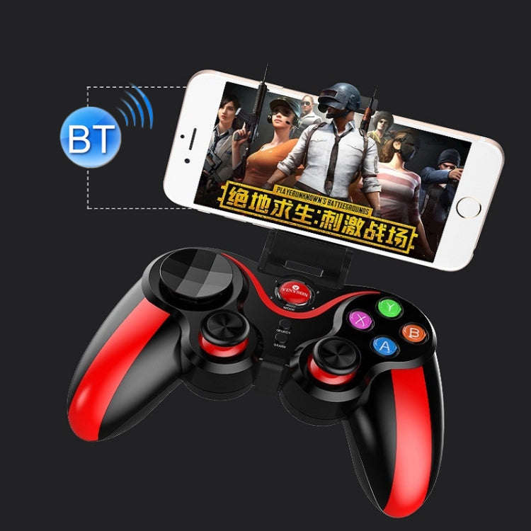 IOS Android Game Handle Bluetooth Direct Connection Handle PC TV Game Handle(013 Blue)