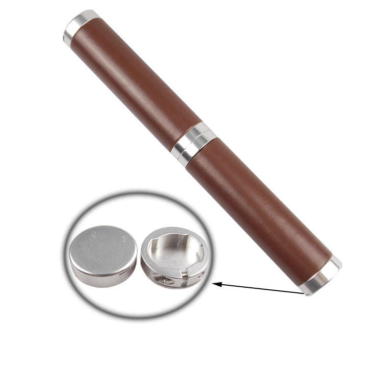 Retro Bicycle Leather Grip Cover Mountain Bike Comfortable Cowhide Grip Cover, Colour: HG005B Exq...
