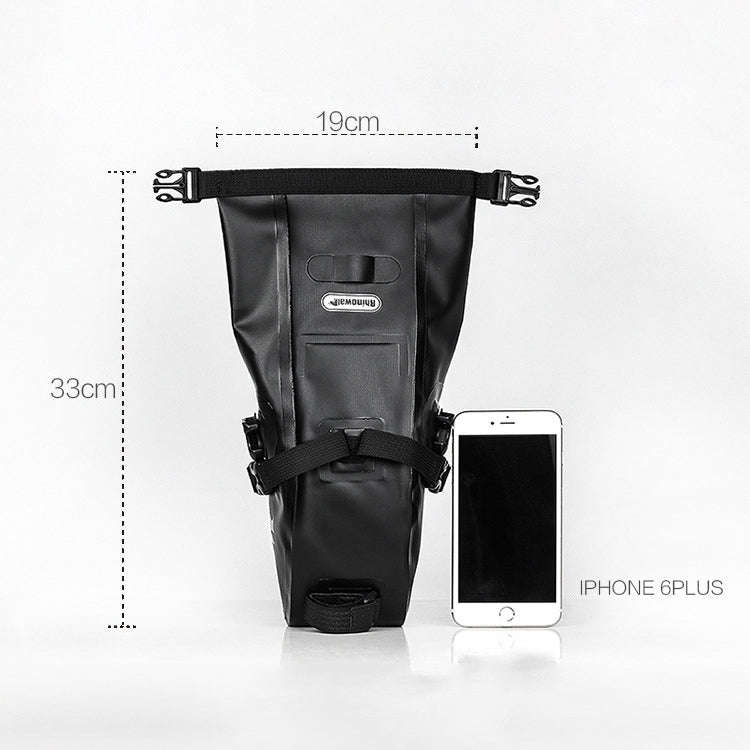 Rhinowalk TF550 Bicycle Tail Bag Waterproof Bicycle Saddle Bag Mountain Bike Back Seat Bag Riding...