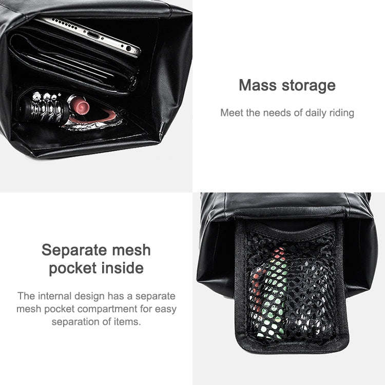 Rhinowalk TF550 Bicycle Tail Bag Waterproof Bicycle Saddle Bag Mountain Bike Back Seat Bag Riding...