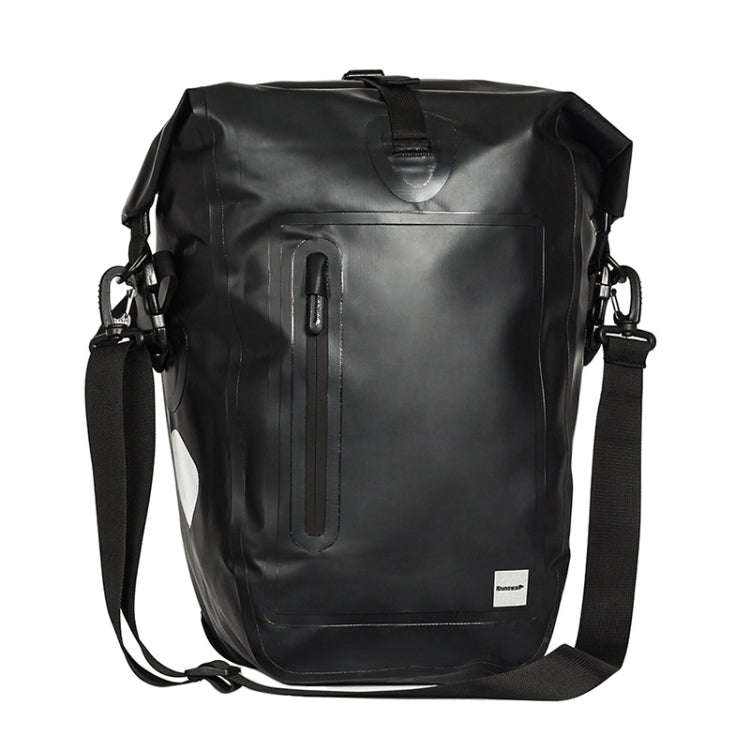 Rhinowalk Bicycle Backpack Full Waterproof Shelf Bag 25L Unilateral Frame Bag Long-distance Trave...