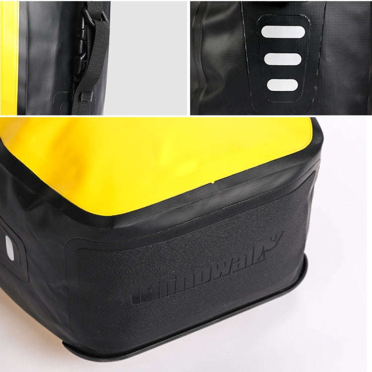 Rhinowalk Bicycle Fully Waterproof Shelf Backpack Medium and Long-distance Cycling Equipment Bag(...