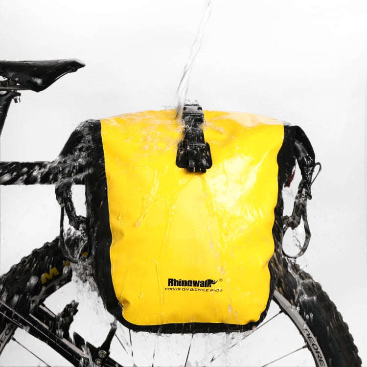 Rhinowalk Bicycle Fully Waterproof Shelf Backpack Medium and Long-distance Cycling Equipment Bag(...