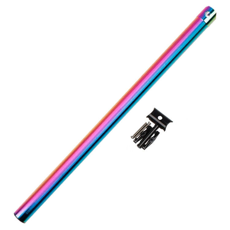 Litepro 412 Folding Bicycle Seatpost 33.9mm LP Plum Blossom Seat Tube, Colour: Electroplating Col...