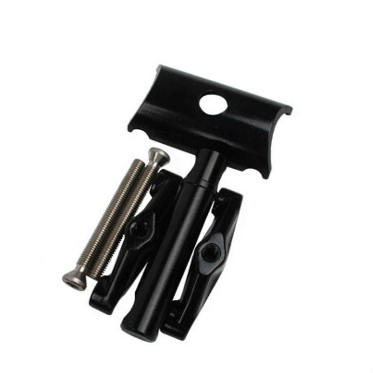 Litepro 412 Folding Bicycle Seatpost 33.9mm LP Plum Blossom Seat Tube, Colour: Electroplating Col...